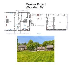 Accurate as-built floor plan measurement Westchester County